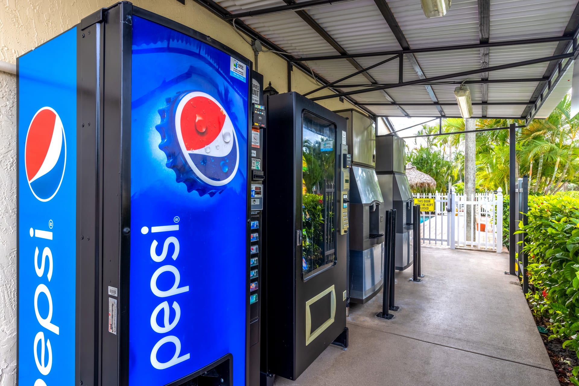 Snacks and cold drinks just down the hall — open round the clock